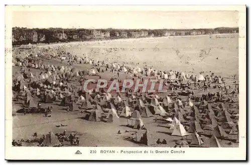 Royan Cartes postales Perspective de a grande conche