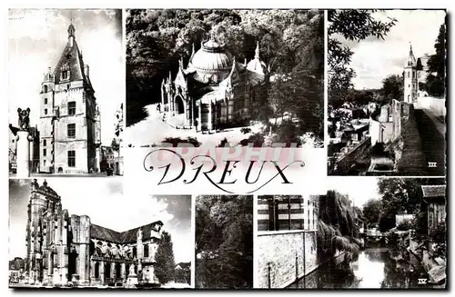 Dreux Cartes postales moderne Eglise Saint Pierre Beffroi Ancien eveche Chemin de ronde Blaise