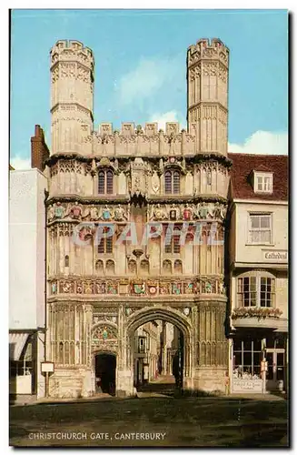 Grande Bretagne Cartes postales moderne Christchurch Gate Canterbury