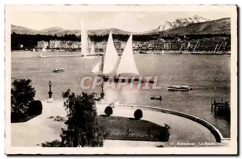 Suisse Cartes postales La rade