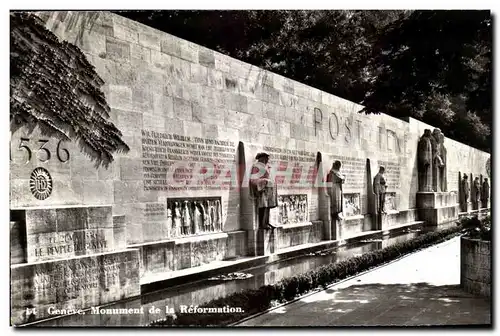 Suisse Cartes postales Monument de la Reformation