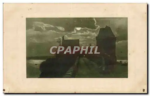 Cartes postales Chateau (lac leman ? Suisse ? Annecy ?)