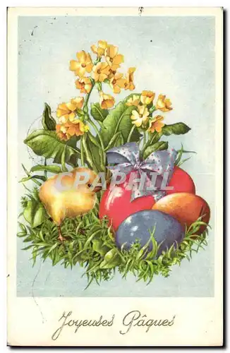 Cartes postales FAntaisie Joyeuses PAques (EAster)