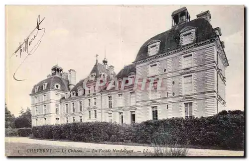 Cheverny Ansichtskarte AK Le chateau Facade Nord Ouest