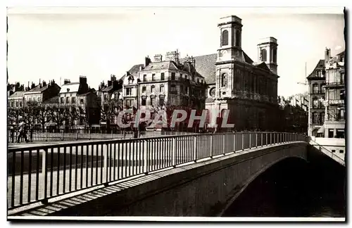 Besancon les Bains Cartes postales moderne Le pont battant et l&#39eglise de la Madeleine