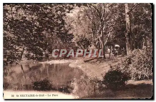 Saint Nectaire le Bas Cartes postales Le parc