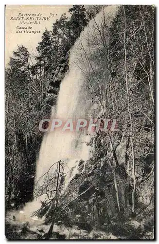 Ansichtskarte AK Environs de Saint Nectaire Cascade des Granges