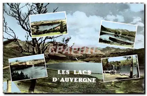 Cartes postales moderne Les lacs d&#39Auvergne (Aydat Chambon Sancy Tazenat Pavin)