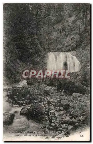 Auvergne Cartes postales Cascade de la Verniere