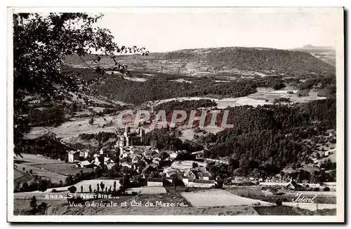 Auvergne Ansichtskarte AK Saint Nectaire Vue generale et col de Mazeire