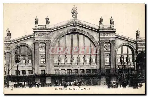 Paris Cartes postales Gare du Nord