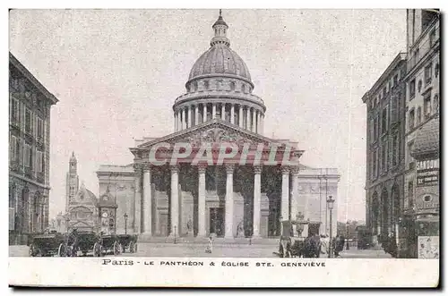 Paris Ansichtskarte AK La Pantheon et Eglise Ste Genevieve