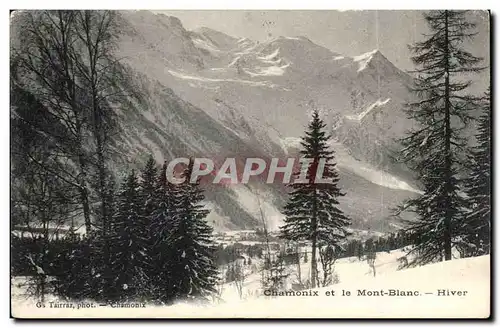 Chamonix Cartes postales Mont Blanc