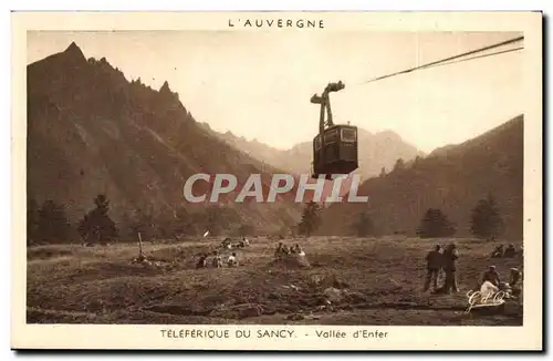 Auvergne Cartes postales Teleferique du Sancy Vallee d&#39enfer