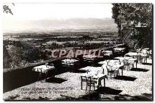 Ansichtskarte AK Hotel abbaye de Pomier Vue generale de la terrasse