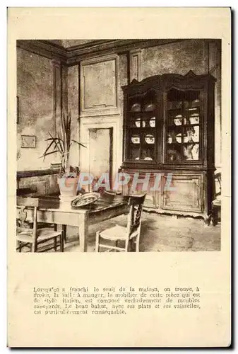 Cartes postales Interieur salle a manger cuisine