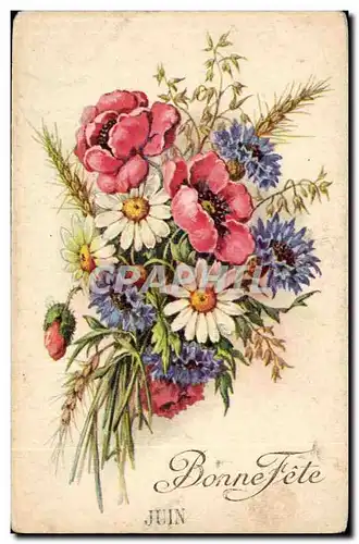 Cartes postales Fantaisie Bonne fete