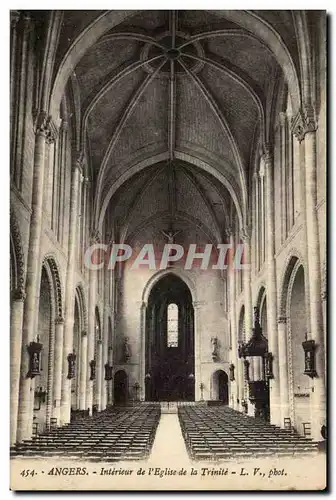 Angers Cartes postales Interieur de l&#39eglsie de la Trinite