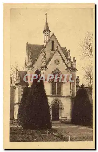 Angers Ansichtskarte AK Institution Bellefontaine Chapelle des enfants de Marie au fond du jardin