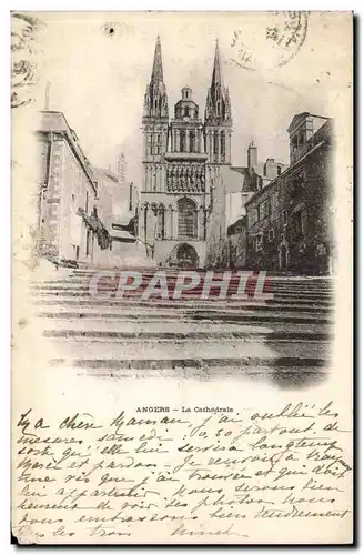 Angers Cartes postales La cathedrale