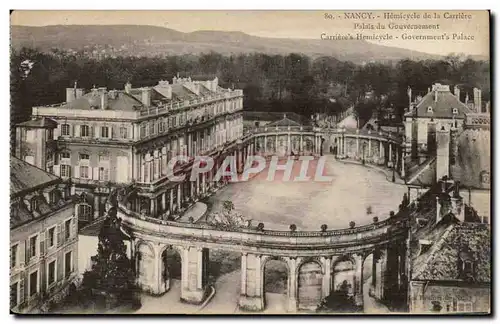 Nancy Ansichtskarte AK Hemicycle de la carriere palais du gouvernement