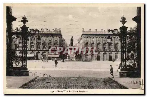 Nancy Cartes postales La place Stanislas