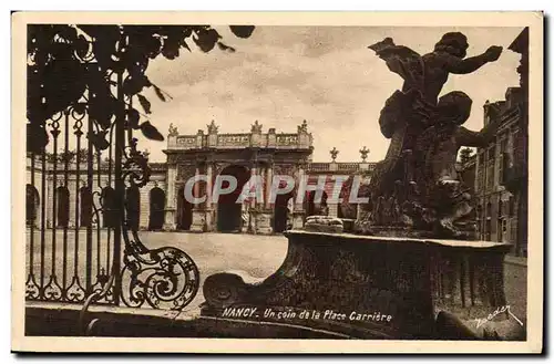 Nancy Cartes postales Un coin de la place carriere