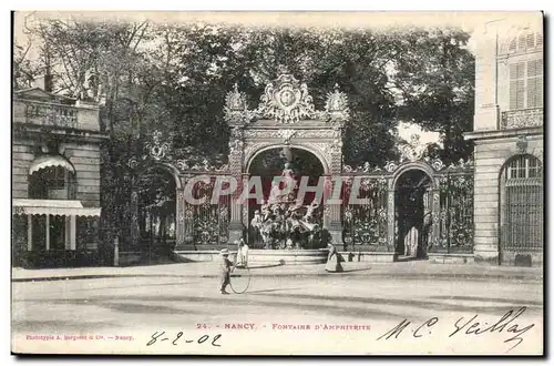 Nancy Cartes postales Fontaine d&#39amphitrite