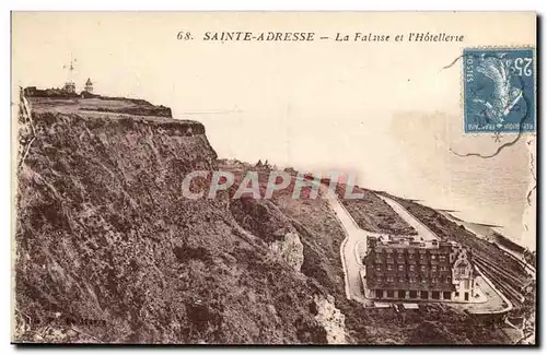 Sainte Adresse Cartes postales La falaise et l&#39hotellerie