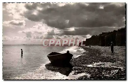 Luc sur Mer Ansichtskarte AK Contre jour sur les falaises