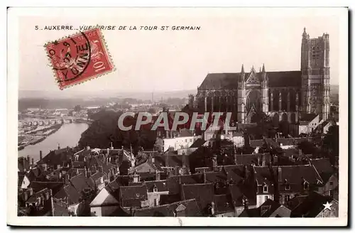 Auxerre Ansichtskarte AK Vue prise de la tour St GErmain