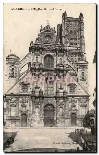 Auxerre Ansichtskarte AK Eglise St Pierre