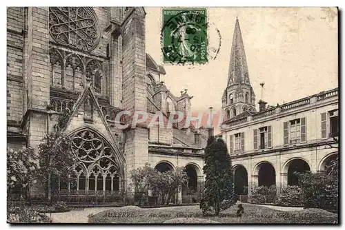 Auxerre Cartes postales Ancienne abbaye de St Germain Transept