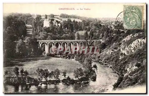 Chastellux Cartes postales Le viaduc