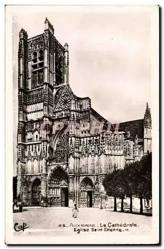 Auxerre Ansichtskarte AK La cathedrale Eglise Saint Etienne