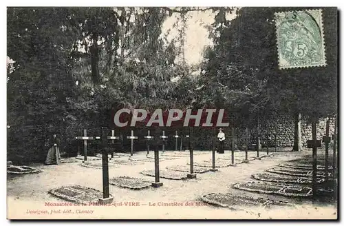 Monastere de la Pierre qui Vire Cartes postales Le cimetiere des Moines