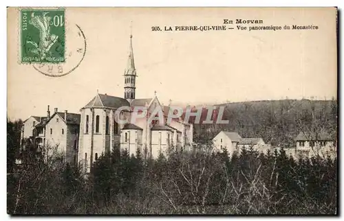 La Pierre qui Vire Ansichtskarte AK Vue panoramique du Monastere