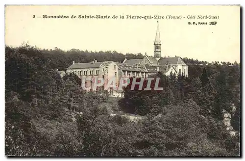 La Pierre qui Vire Cartes postales Monastere Cote Nord Ouest