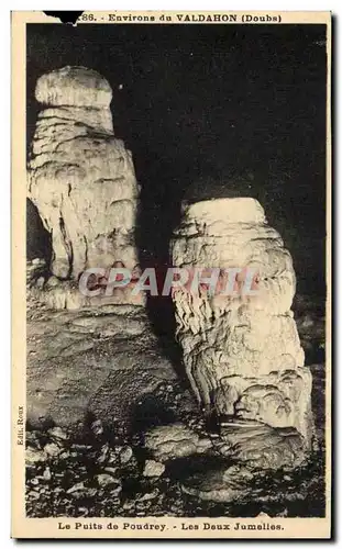 Environs du Valdahon Cartes postales Le puits de Poudrey Les deux jumelles