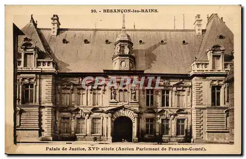 Besancon les Bains Ansichtskarte AK Palais de justice (ancien parlement de France Comte)