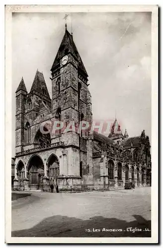 Les Andelys Ansichtskarte AK L&#39eglise Notre DAme