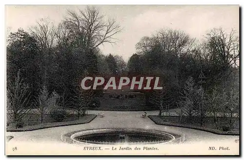 Evreux Ansichtskarte AK Le jardin des plantes