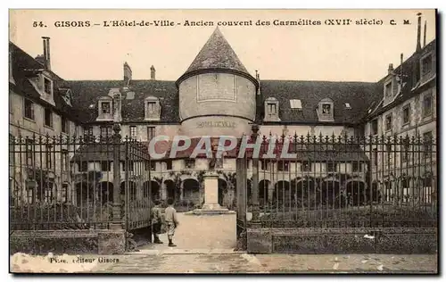 Gisors Ansichtskarte AK l&#39hotel de ville ancien couvent des carmelites (17eme)