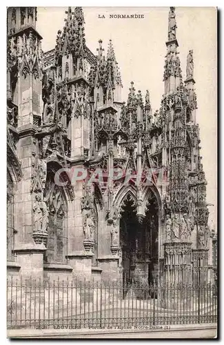 Louviers Cartes postales Proche de l'eglise Notre Dame