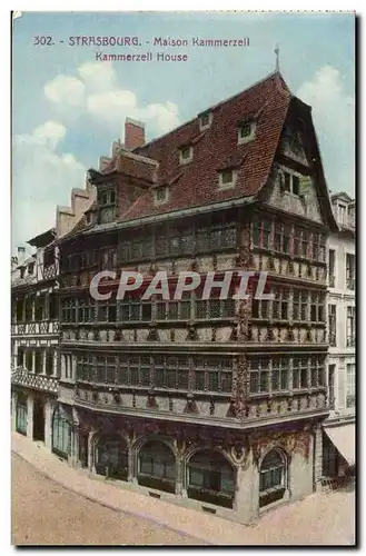 Strasbourg Cartes postales Maison Kammerzell