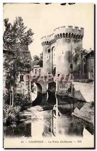 Chartres Cartes postales La porte Guillaume