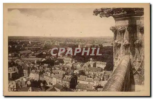 Nevers Cartes postales Vue panoramique de la cathedrale