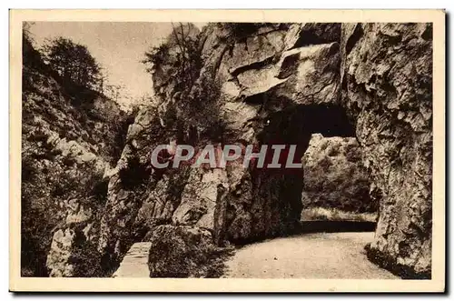 Vallee de Rebenty Cartes postales Gorges d'Abde Le tunnel