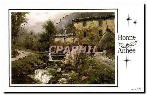 Cartes postales moderne Fanrtaisie Bonne annee