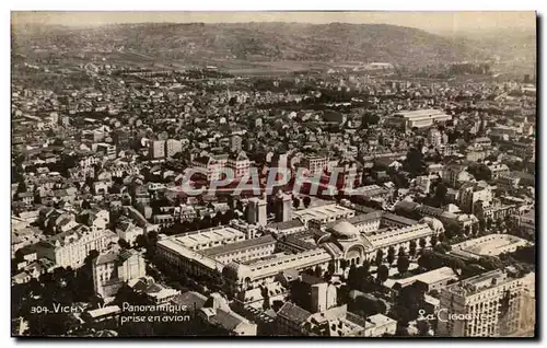 Vichy Ansichtskarte AK Vue panoramique prise en avion